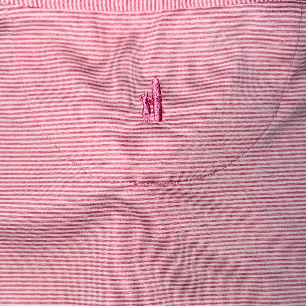 johnnie-O Light Pink Polo Shirt - Picture 5 of 6